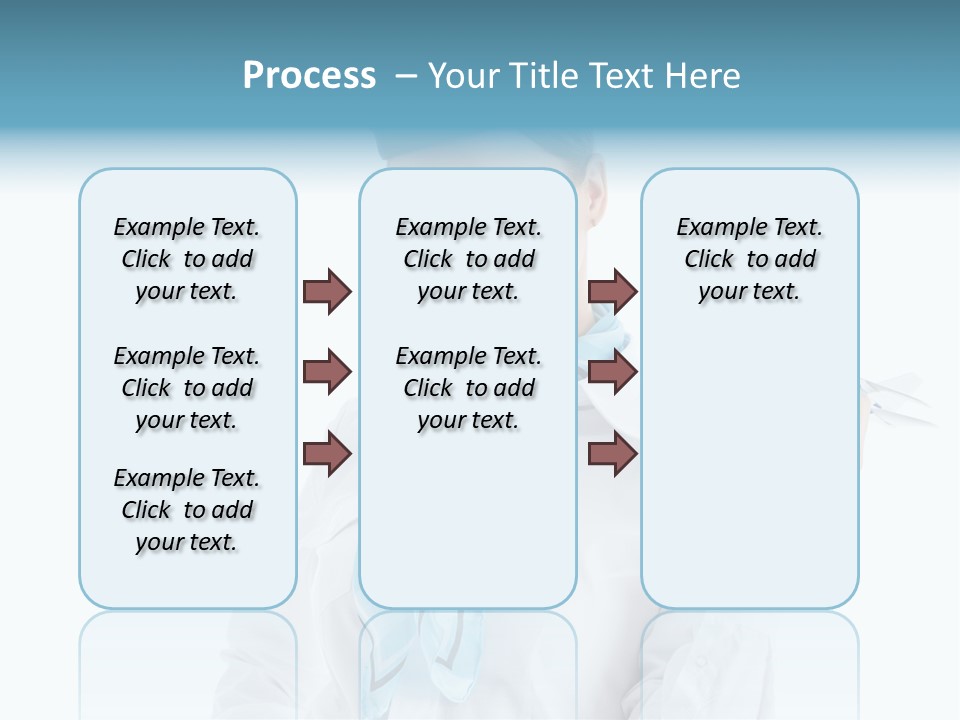 Profession Smiling Air PowerPoint Template