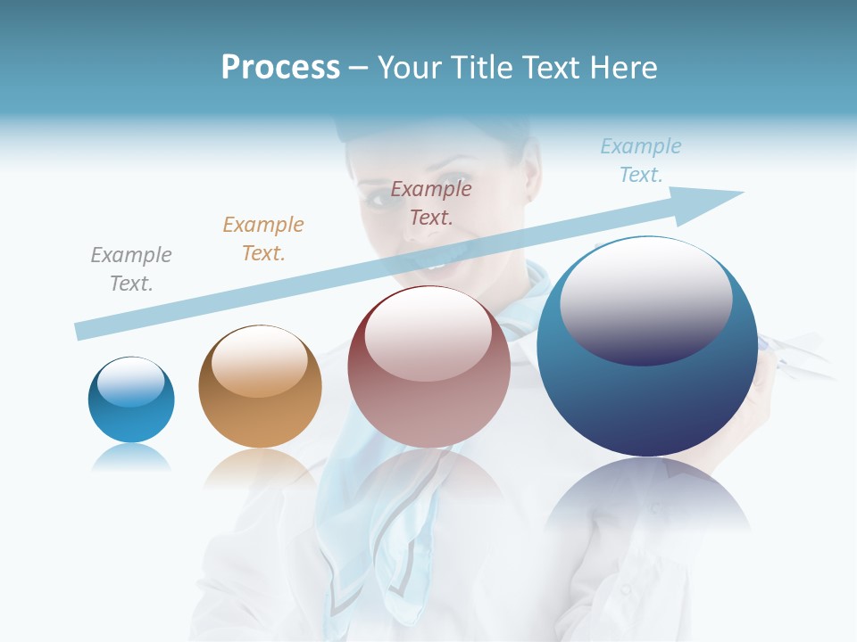 Profession Smiling Air PowerPoint Template