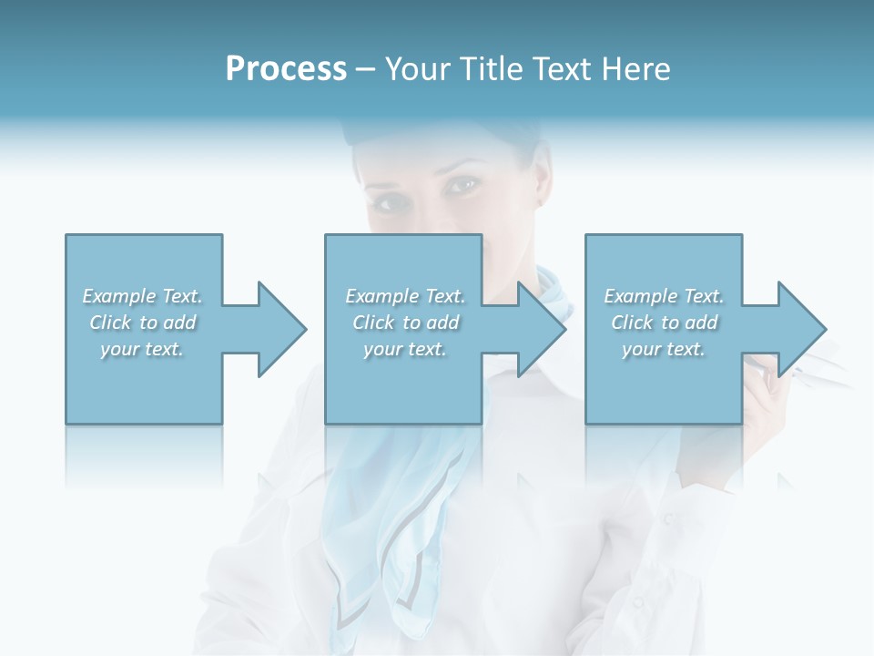 Profession Smiling Air PowerPoint Template