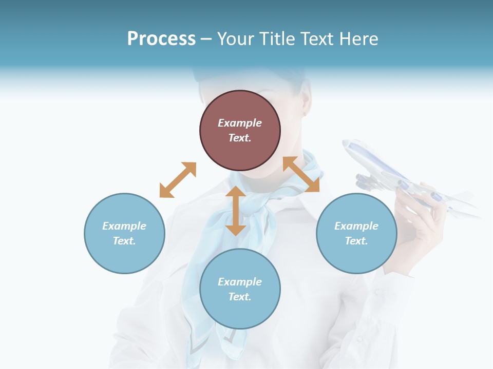 Profession Smiling Air PowerPoint Template