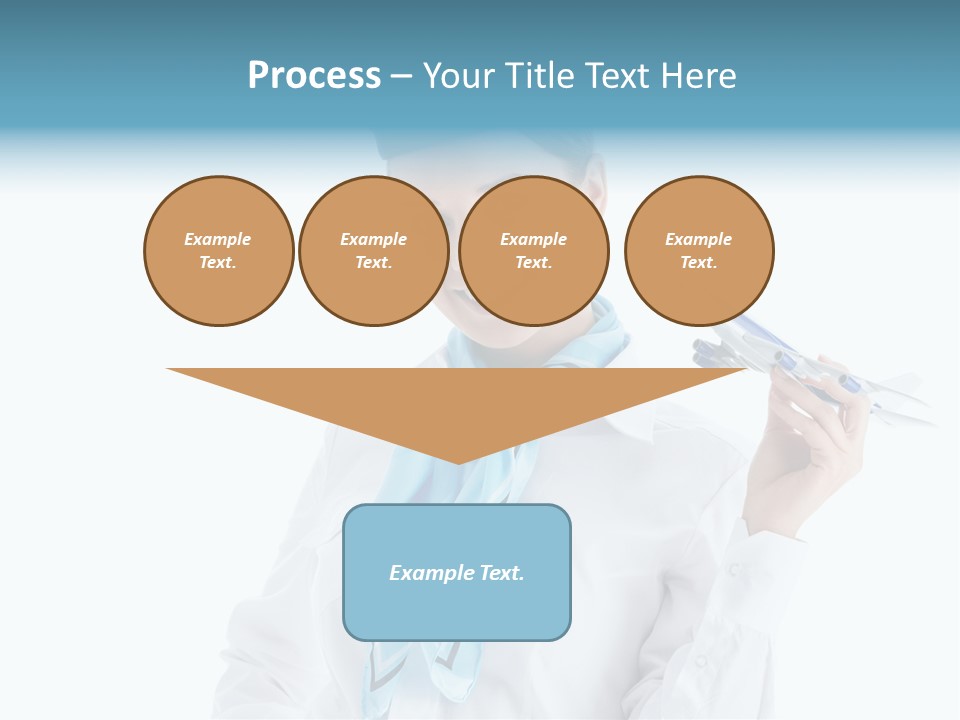 Profession Smiling Air PowerPoint Template