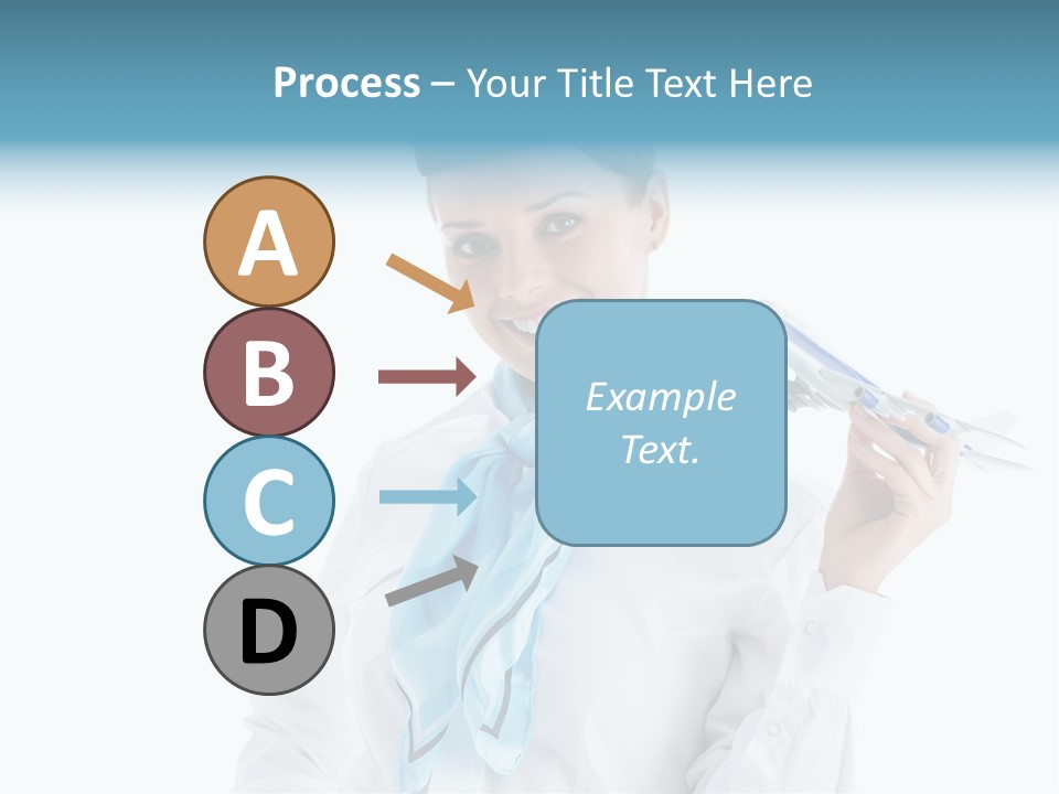 Profession Smiling Air PowerPoint Template