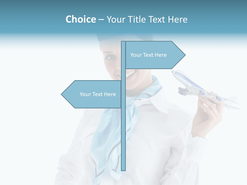 Profession Smiling Air PowerPoint Template