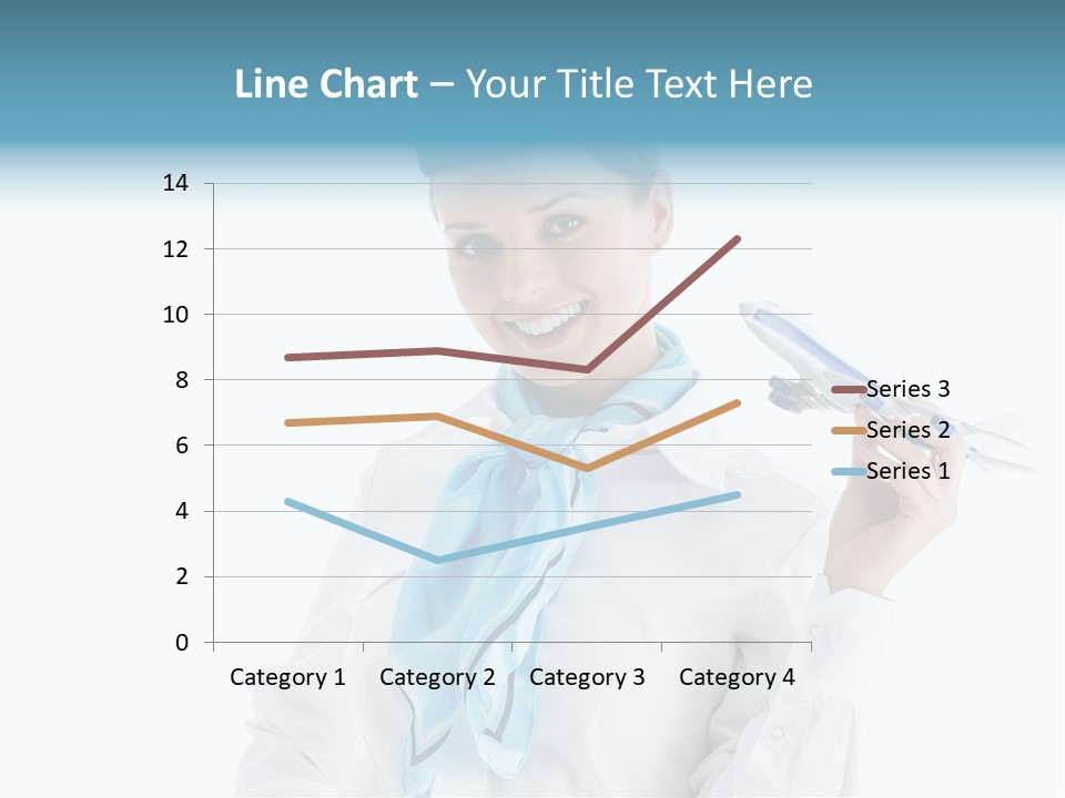 Profession Smiling Air PowerPoint Template