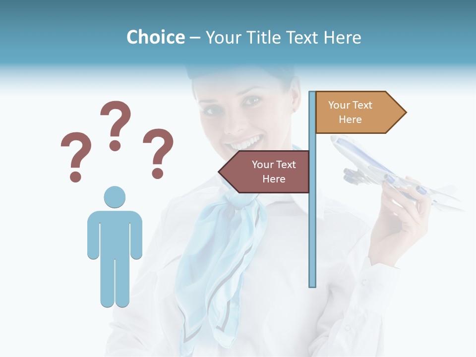 Profession Smiling Air PowerPoint Template