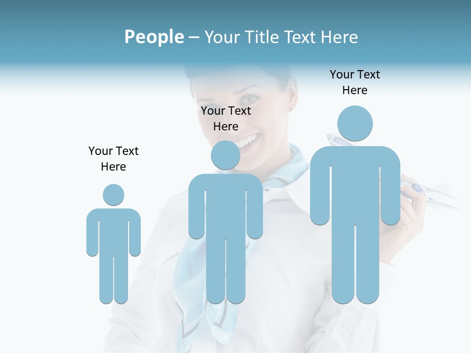 Profession Smiling Air PowerPoint Template