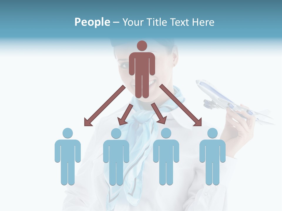 Profession Smiling Air PowerPoint Template