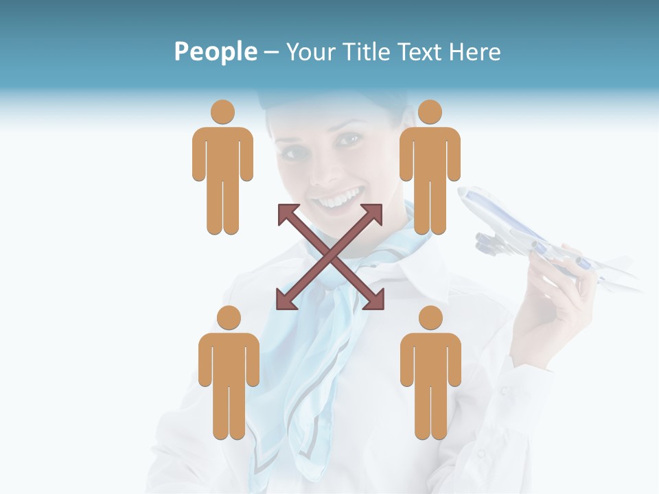 Profession Smiling Air PowerPoint Template