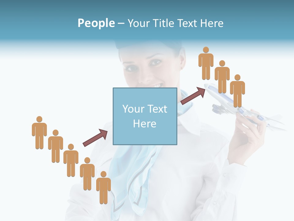 Profession Smiling Air PowerPoint Template