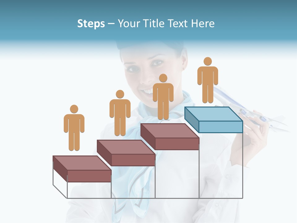 Profession Smiling Air PowerPoint Template