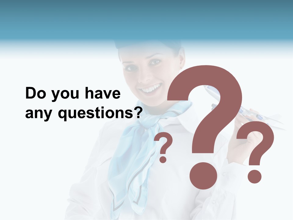 Profession Smiling Air PowerPoint Template