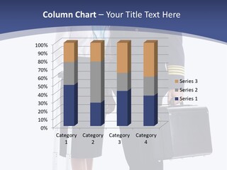 Woman Men Baggage PowerPoint Template