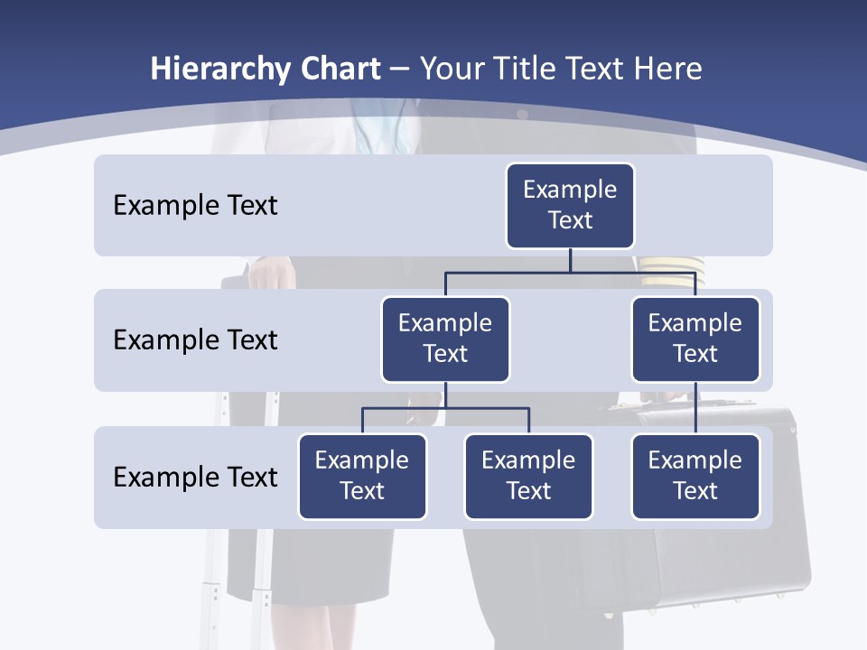Woman Men Baggage PowerPoint Template
