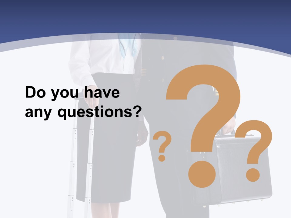 Woman Men Baggage PowerPoint Template