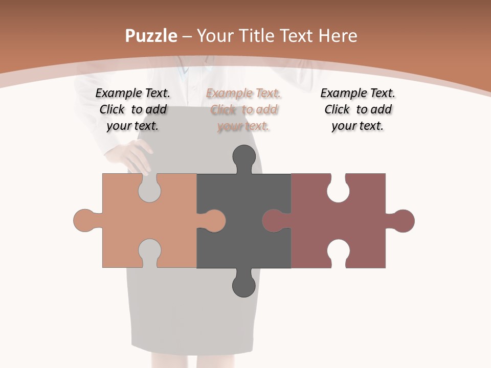 Forage Cap Happiness Woman PowerPoint Template