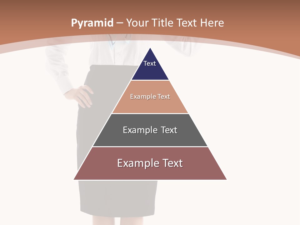 Forage Cap Happiness Woman PowerPoint Template