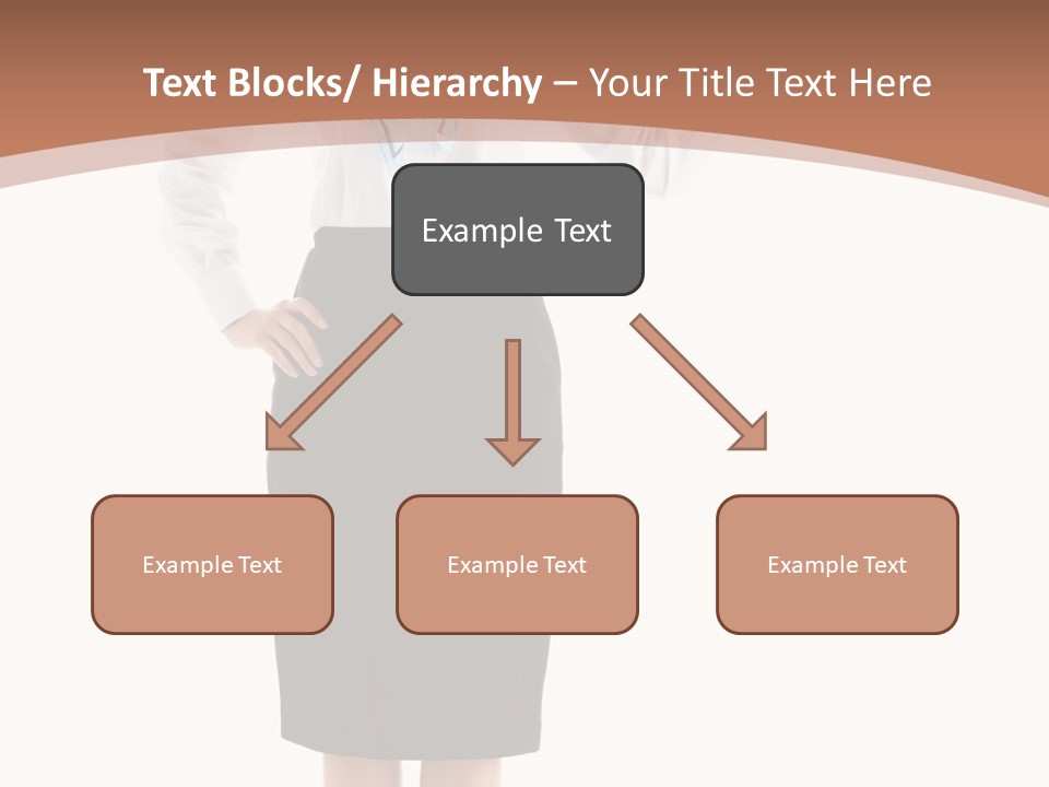 Forage Cap Happiness Woman PowerPoint Template