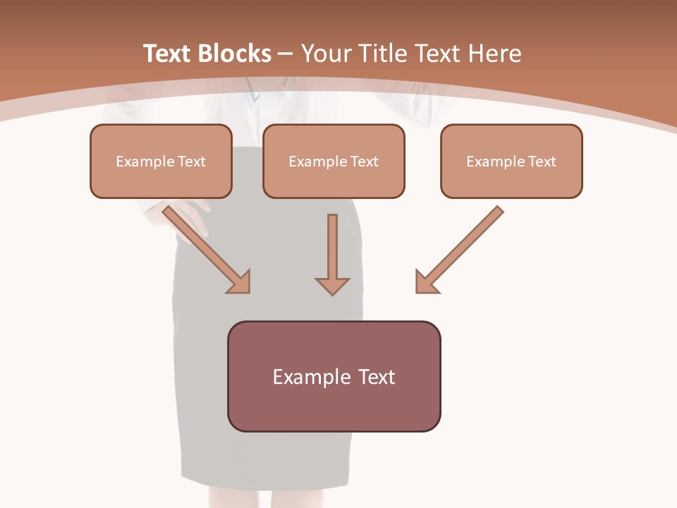 Forage Cap Happiness Woman PowerPoint Template