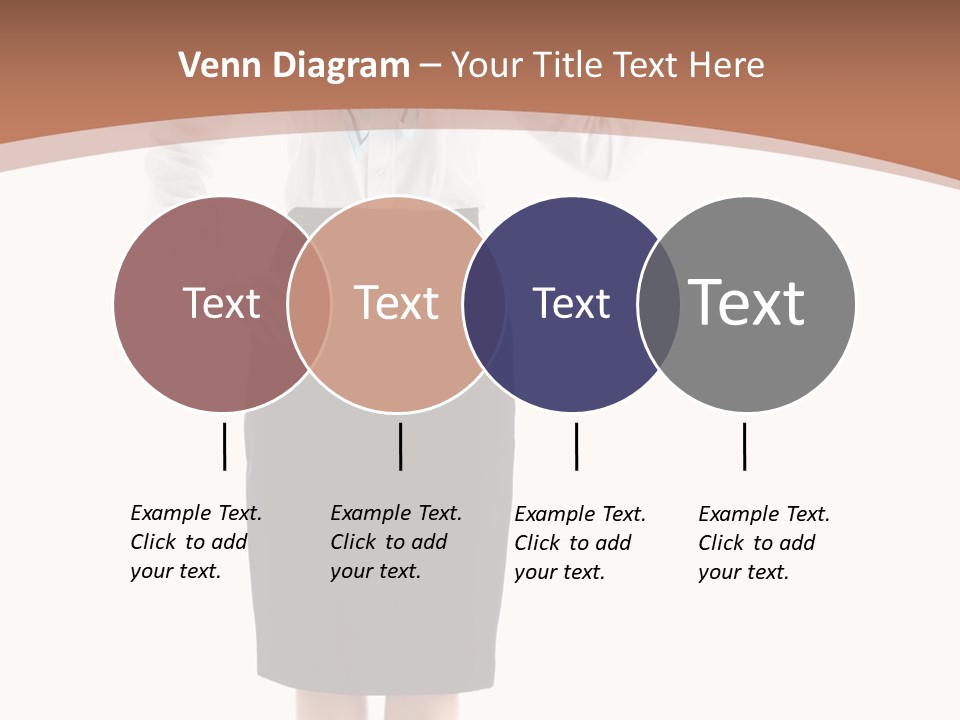 Forage Cap Happiness Woman PowerPoint Template