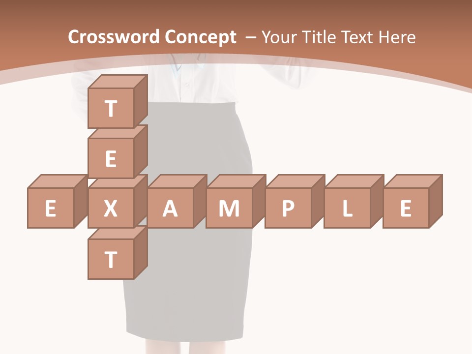 Forage Cap Happiness Woman PowerPoint Template