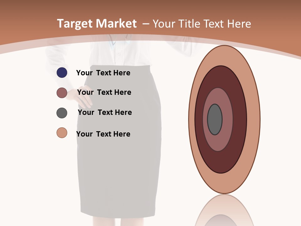 Forage Cap Happiness Woman PowerPoint Template