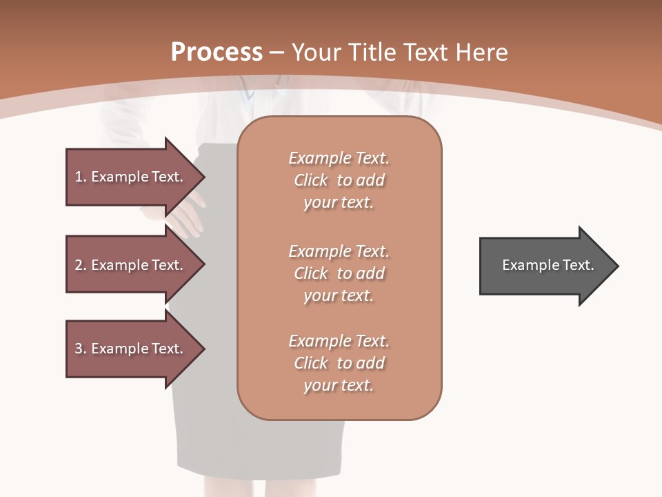 Forage Cap Happiness Woman PowerPoint Template