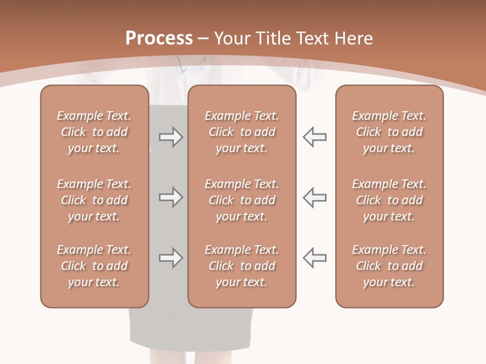 Forage Cap Happiness Woman PowerPoint Template