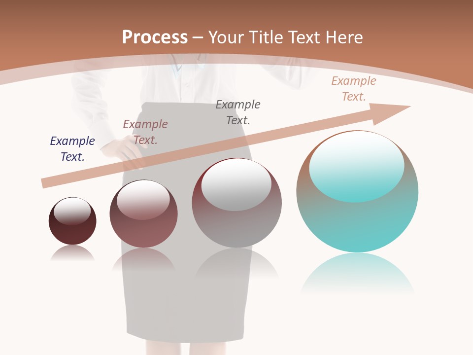 Forage Cap Happiness Woman PowerPoint Template