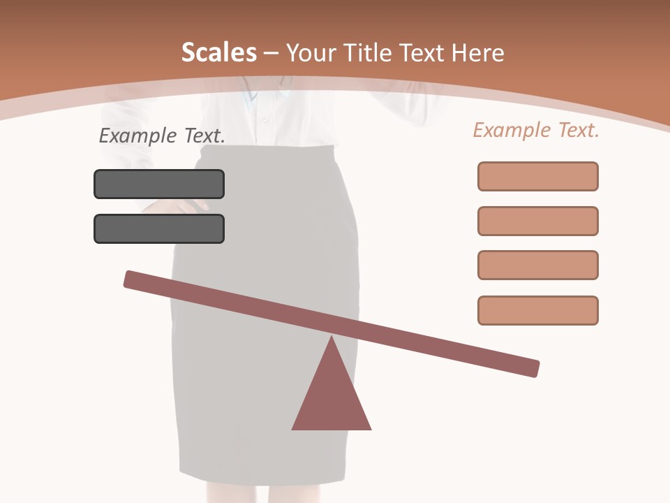 Forage Cap Happiness Woman PowerPoint Template