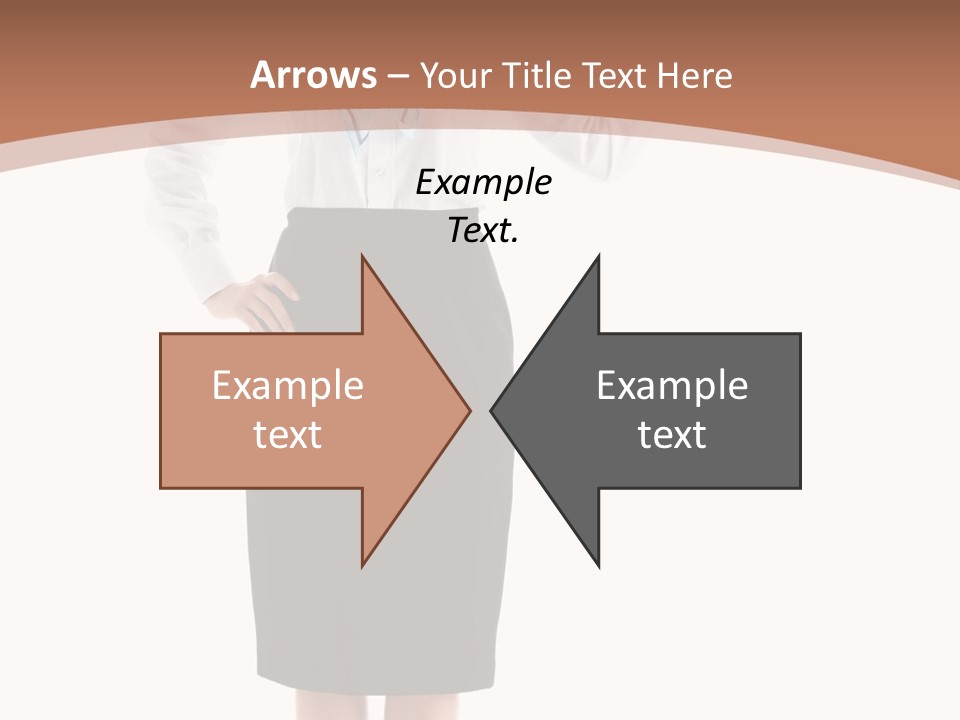 Forage Cap Happiness Woman PowerPoint Template