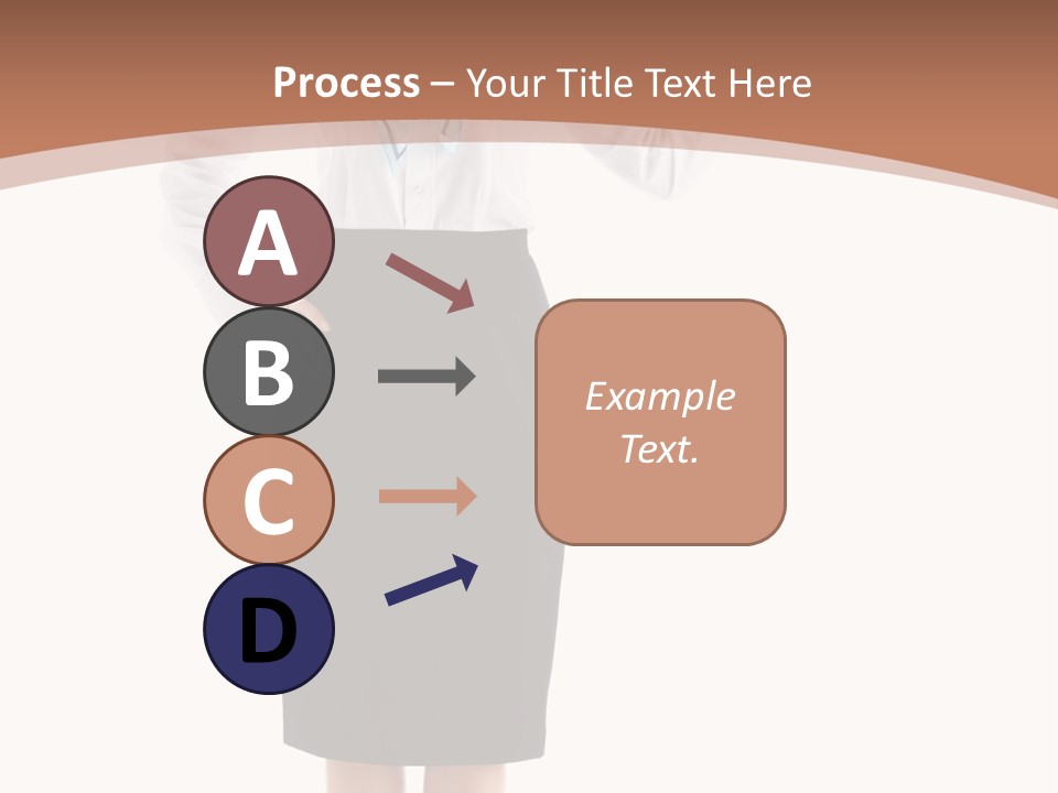 Forage Cap Happiness Woman PowerPoint Template