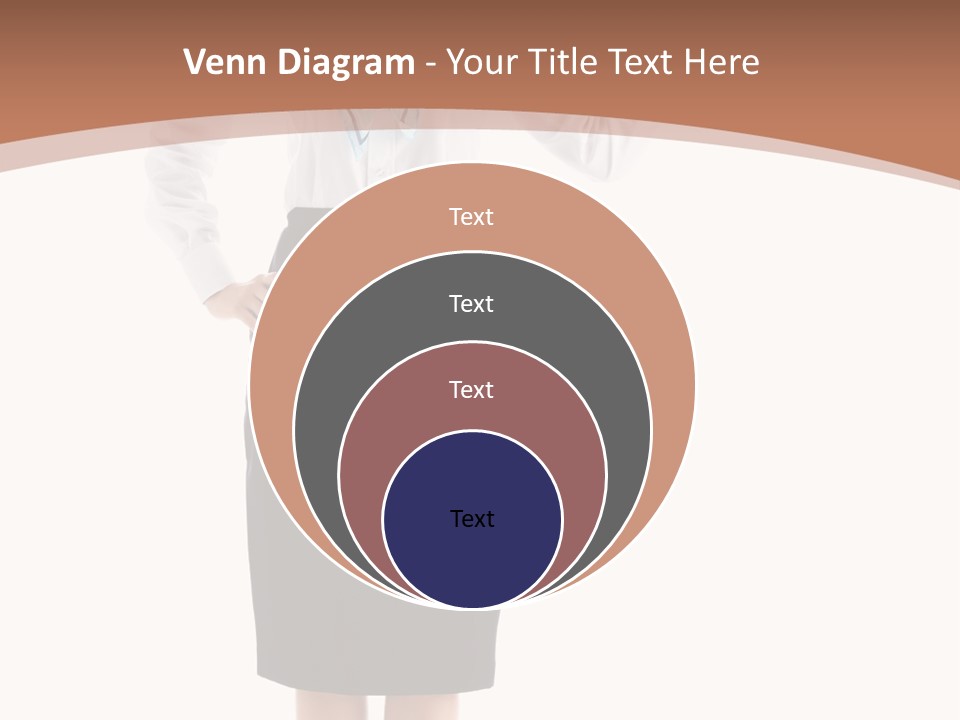 Forage Cap Happiness Woman PowerPoint Template