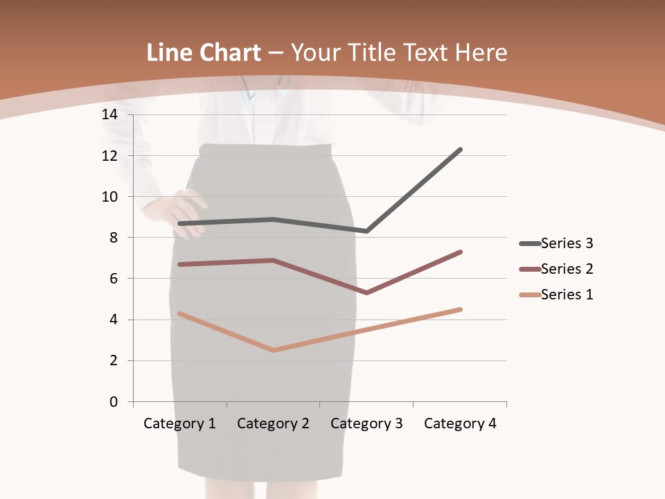 Forage Cap Happiness Woman PowerPoint Template