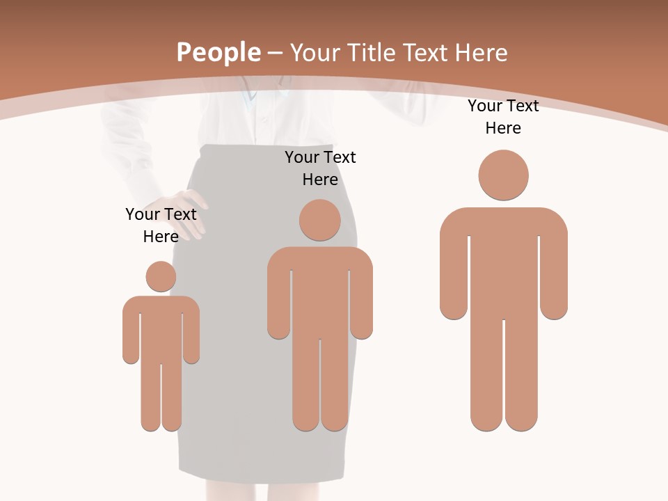 Forage Cap Happiness Woman PowerPoint Template