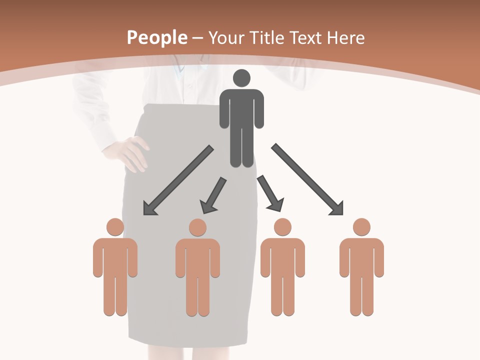 Forage Cap Happiness Woman PowerPoint Template