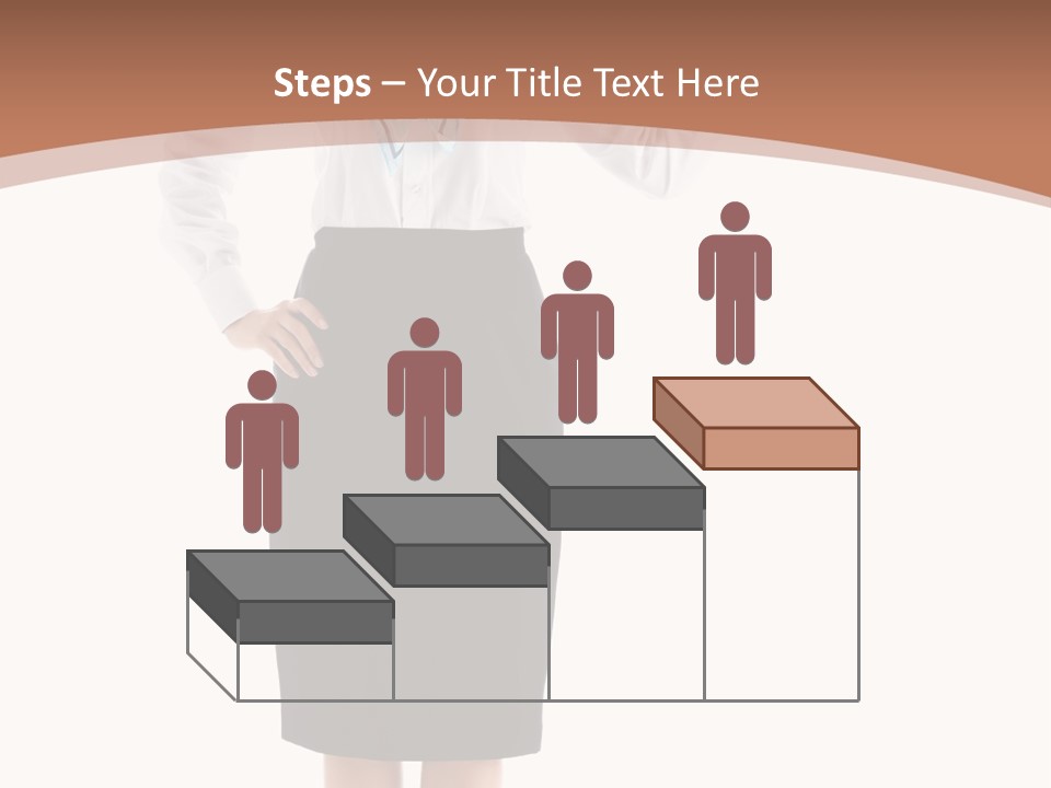 Forage Cap Happiness Woman PowerPoint Template