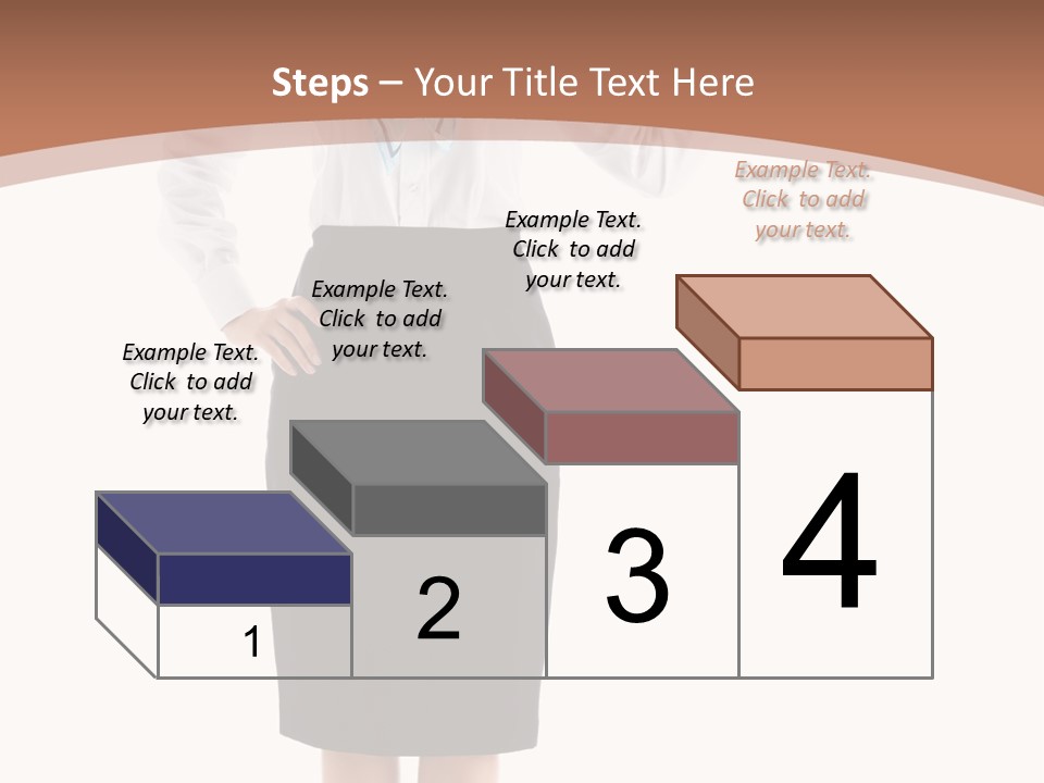 Forage Cap Happiness Woman PowerPoint Template