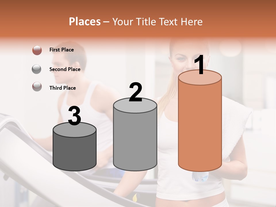 Male Athlete Wellbeing PowerPoint Template
