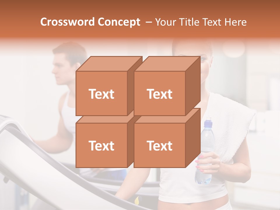 Male Athlete Wellbeing PowerPoint Template