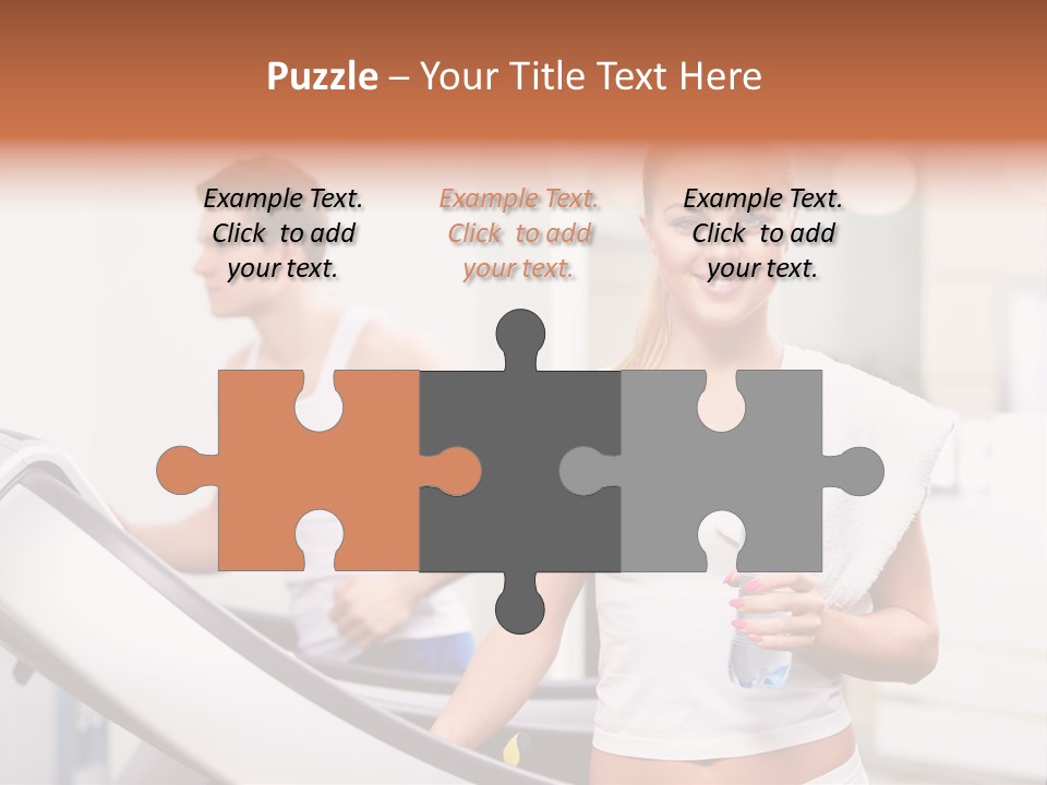 Male Athlete Wellbeing PowerPoint Template