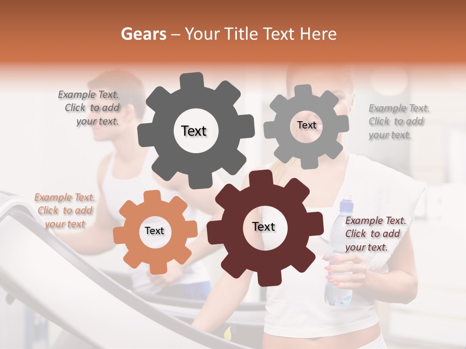 Male Athlete Wellbeing PowerPoint Template