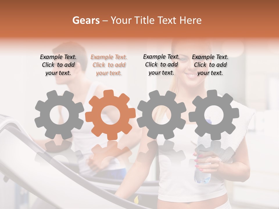 Male Athlete Wellbeing PowerPoint Template