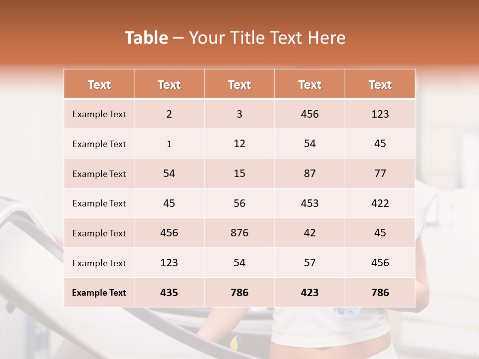 Male Athlete Wellbeing PowerPoint Template