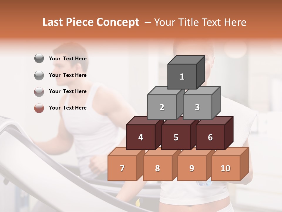 Male Athlete Wellbeing PowerPoint Template