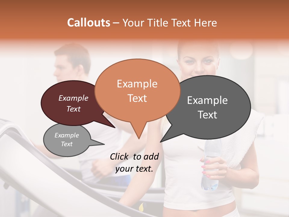 Male Athlete Wellbeing PowerPoint Template