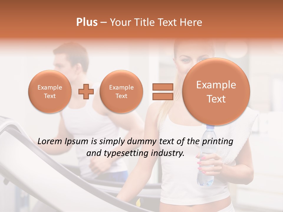 Male Athlete Wellbeing PowerPoint Template