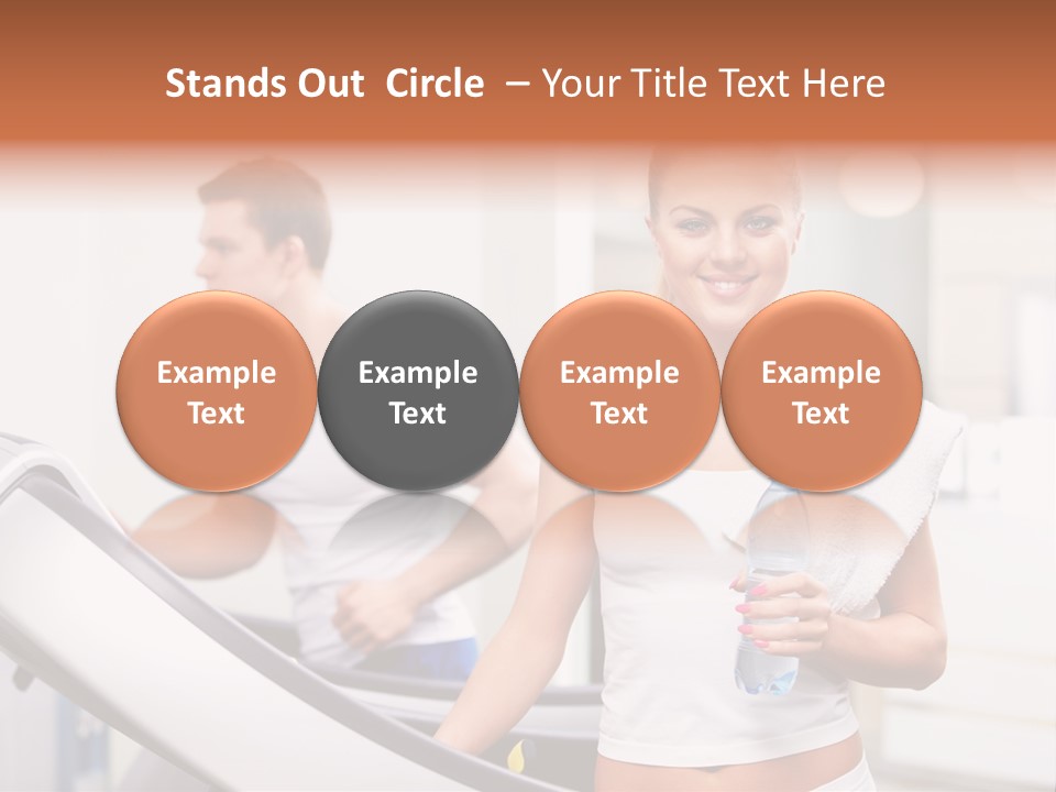 Male Athlete Wellbeing PowerPoint Template