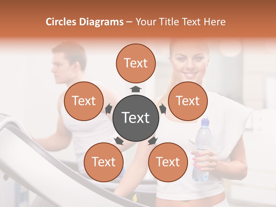 Male Athlete Wellbeing PowerPoint Template