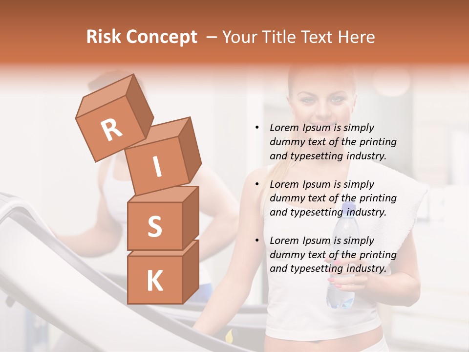 Male Athlete Wellbeing PowerPoint Template