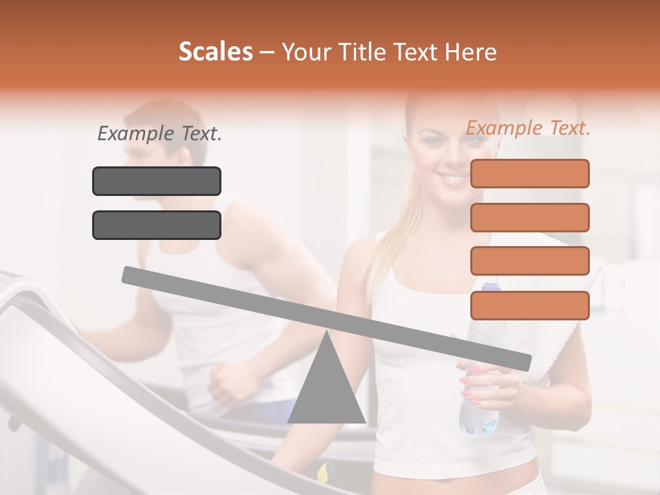 Male Athlete Wellbeing PowerPoint Template